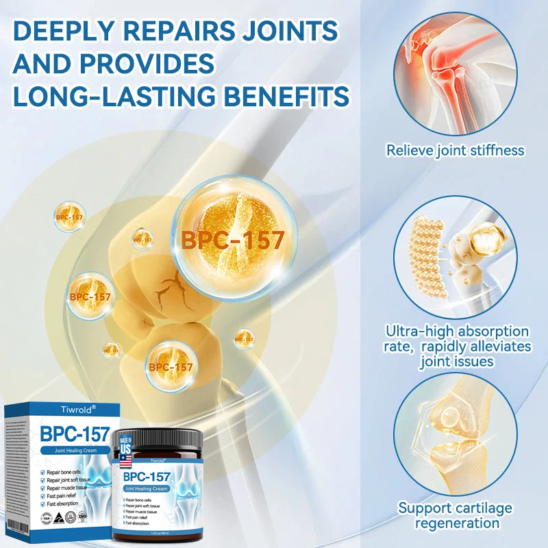 Tiwrold® BPC-157 Joint Healing Cream🦴Treats Arthritis, Neuropathy, Rheumatism, Sports Injuries & More🏆